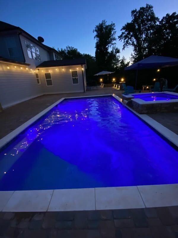 Custom pool design and financing - New Life Outdoors Metro Atlanta GA