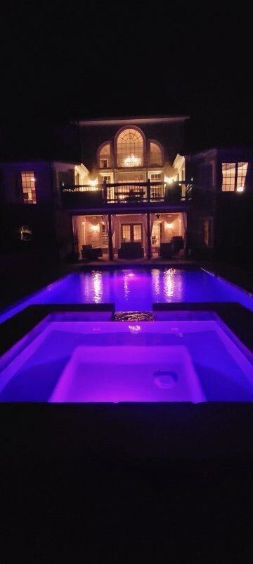 Custom pool spa combo North Atlanta